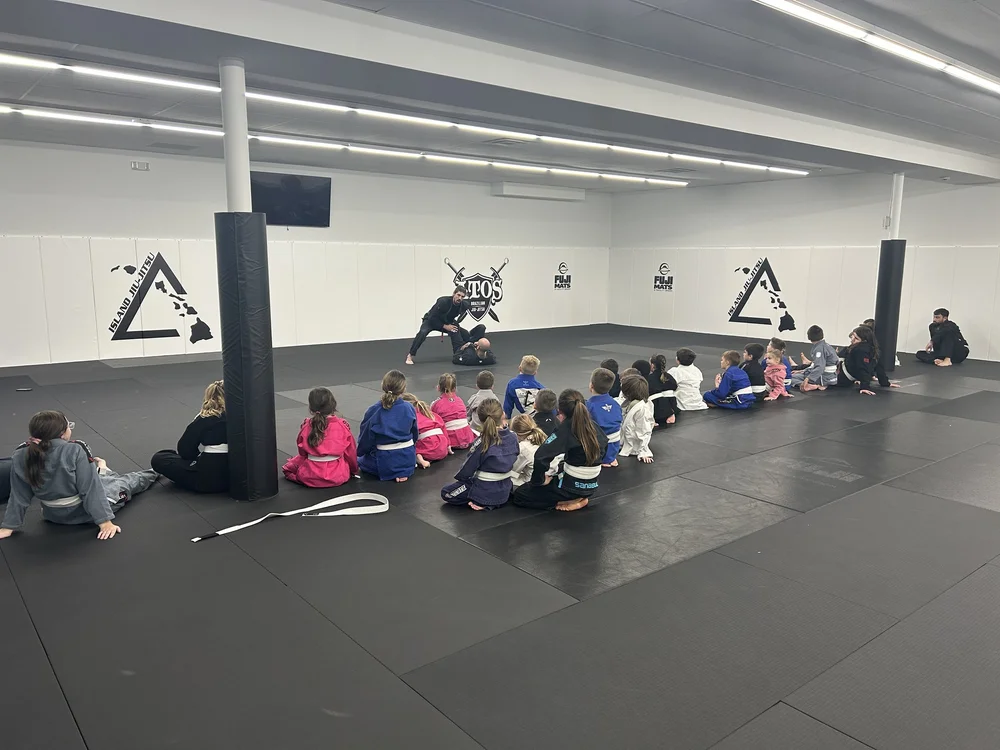 Island BJJ kids class